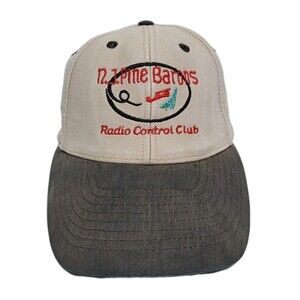 Pine Barrens Radio Control Club Hat Cap New Jersey Khaki Strapback NJ